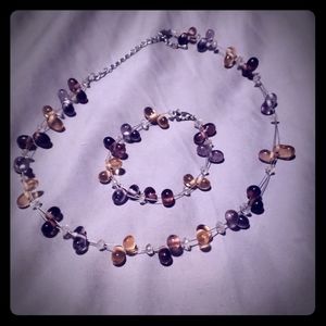 Bracelet and Necklace Set